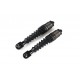 Shock Shaft (8mm) Set w/Alloy ball ends 2Pcs - FRONT BLACK | Rovan Sports